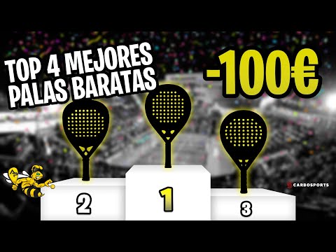 MEJORES PALAS POR MENOS DE 100€ – TOP 4 PALAS BARATAS