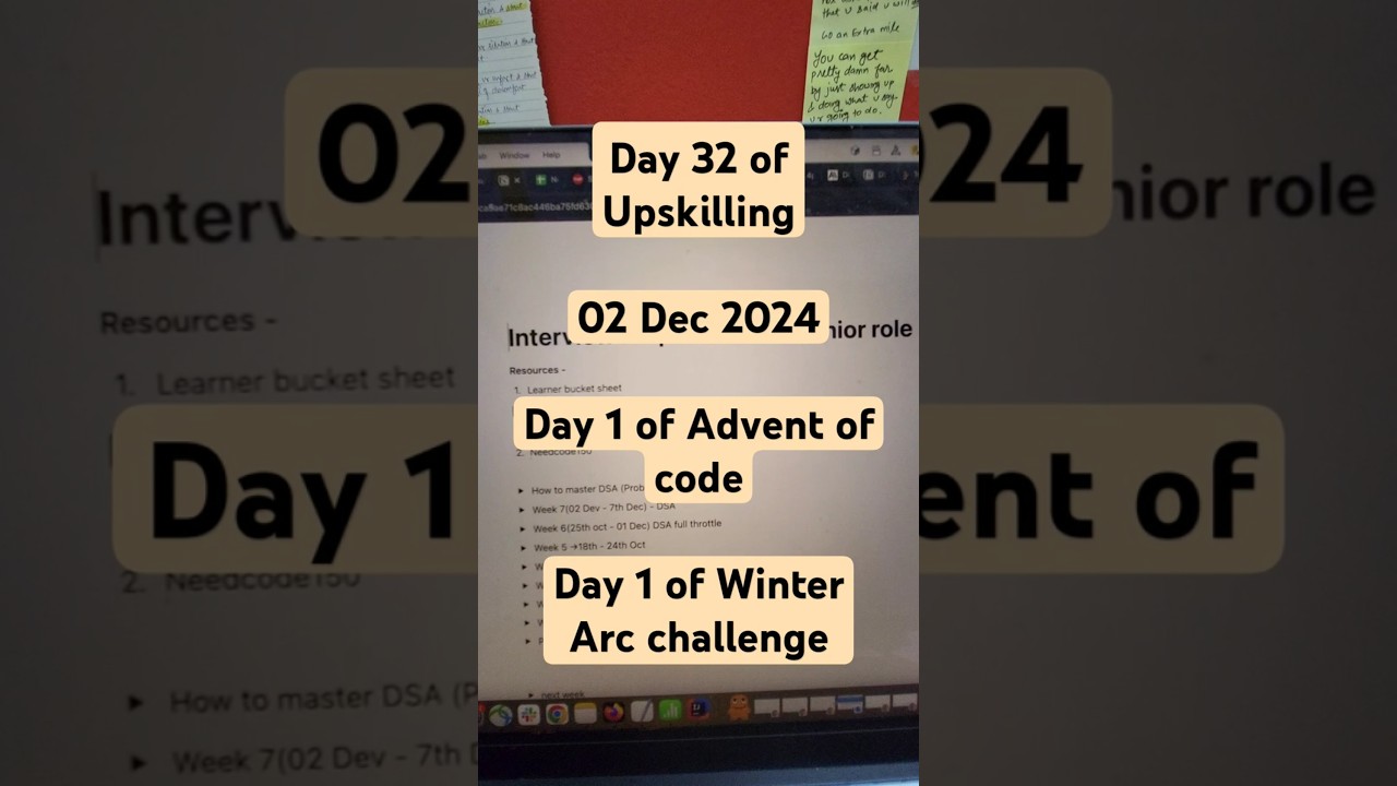 #dsa #winterarc #challenge #adventofcode