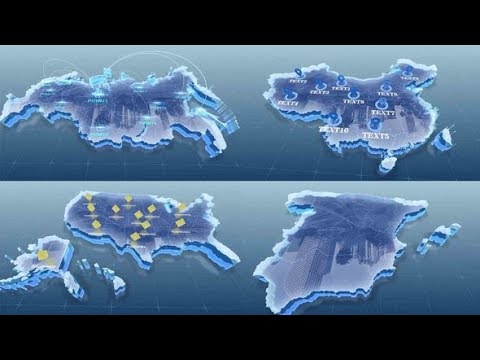 Map Customization | After Effects template