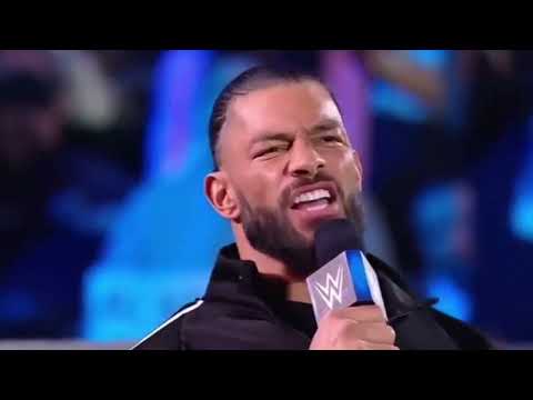 wwe smackdown highlights 25 March 2022!!! brock laser beat roman raging security!!!!!