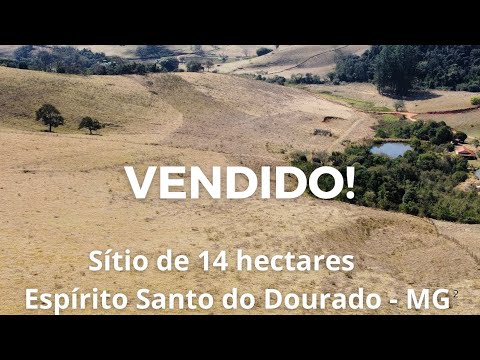 Vendido!!! Sítio de 14 hectares à venda em Espírito Santo do Dourado em Minas Gerais