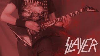 Slayer Hell Awaits instrumental dual guitar cover (all guitars HD sound and image with solos)