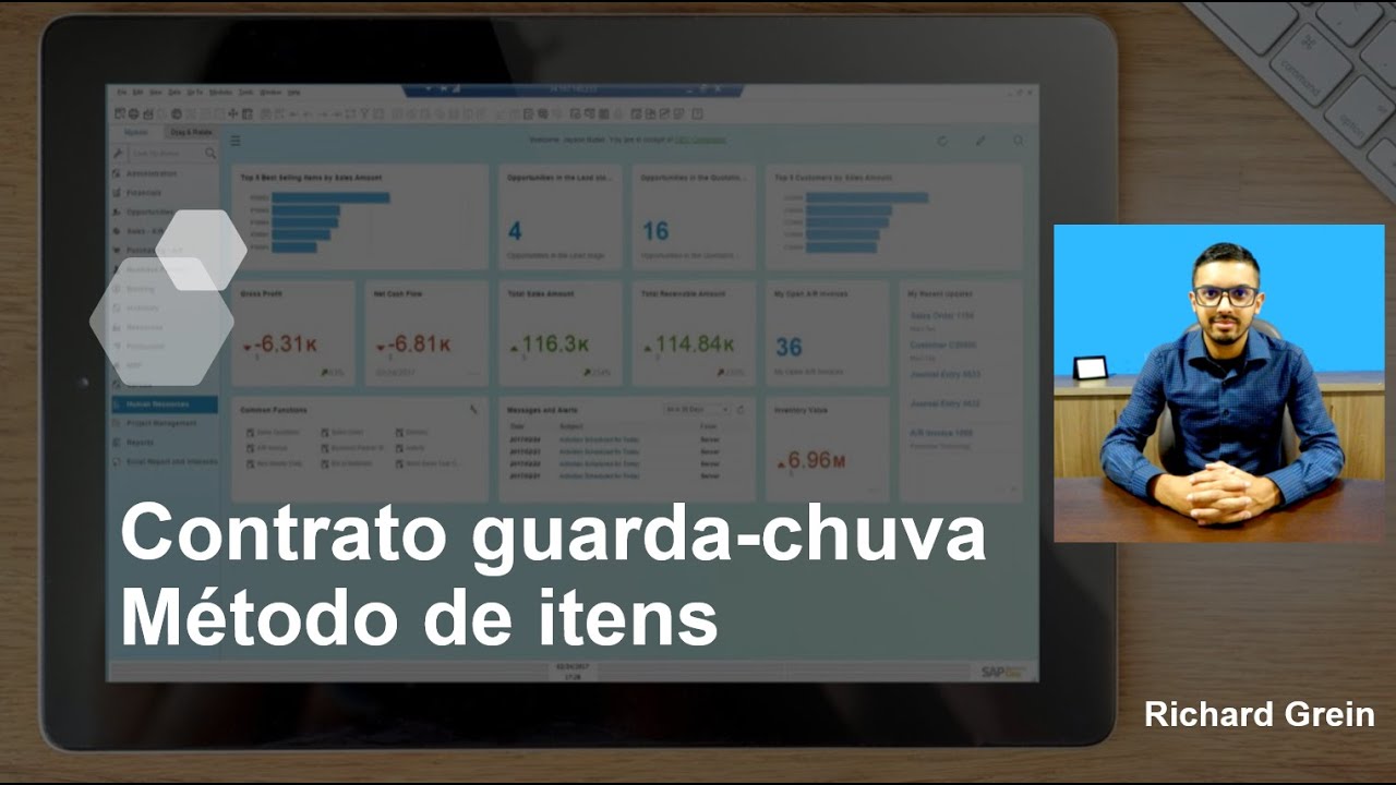 Contrato Guarda-Chuva (compra e venda) - SAP Business One
