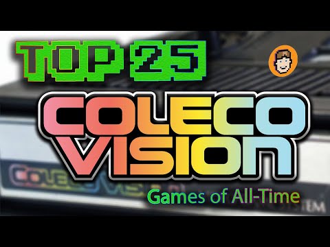 🎮 Top 25 ColecoVision Games of All Time! | Ultimate Retro Ranking + Gameplay Highlights