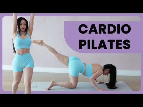 30 Min Core & Cardio Pilates Workout - Full Body Tone - No Equipment