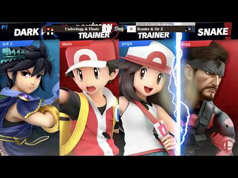 DDD 18 SSBU Doubles Semis - Underdogg & Floats (Red) vs Rambo & Sir Z (Blue)