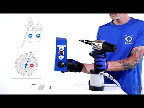 Rivkle® Neo P - Appareil de pose oléopneumatique pour écrous et goujons RIVKLE®_1