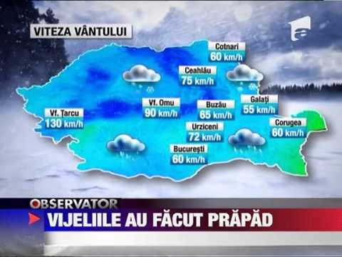 Vijeliile au facut prapad 7 IANUARIE 2012