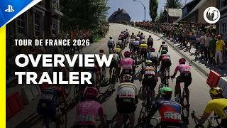 Tour de France 2026 – Overview Trailer | PS5 Games | Dynamic Weather, Strategy & Next‑Gen Cycling Trailer