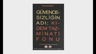Cumhuriyet Gazetesi, 4 Aralık Çarşamba günü “Kıdem Tazminatı Kitapçığı