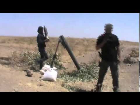 استهداف مقرات النظام بالهاون في الشيخ سعد في ريف درعا من قبل كتيبة الشهيد قاسم النعسان