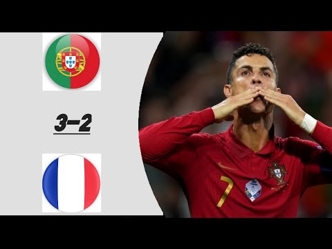 Portugal vs France  3●2  extended highlights  all goals#