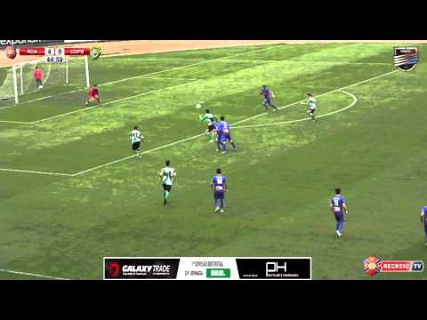 Excelente execução do jogador do Paços de Brandão