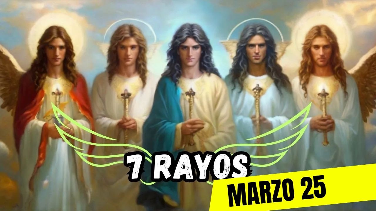 Conoce a los 7 Arcángeles y Sus Rayos: Guías Celestiales de Luz y Protección 🌈👼✨