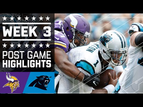 Vikings vs. Panthers | NFL Week 3 Game Highlights