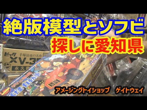 Revisit Amazing Toy Shop Gateway Nagoya to buy soft vinyl and out-of-print model toys