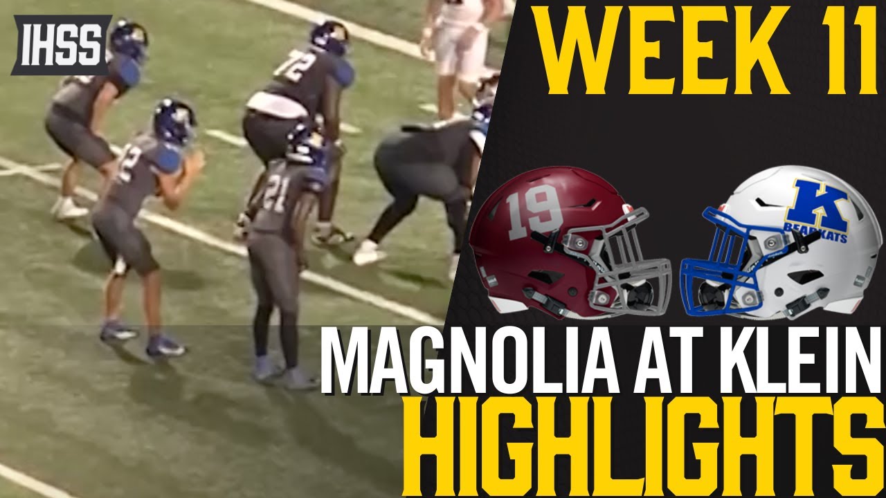 Thrilling Finish: Klein vs. Magnolia High School Football Highlights