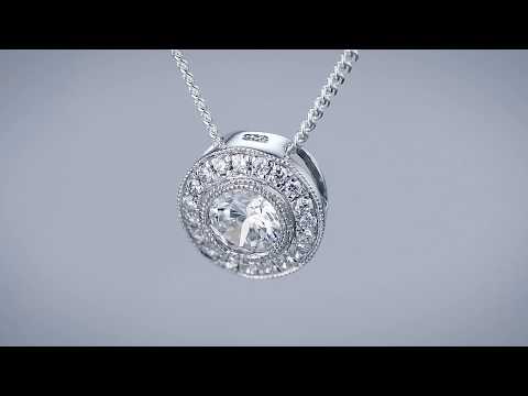 DANTE - Round Diamond Pendant (RB-PR4036-P)
