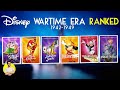 DISNEY WARTIME ERA 1942 1949 All 6 Movies Ranked Worst To Best