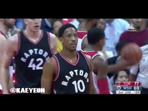DeMar DeRozan Full Highlights 2016.11.02 at Wizards - 40 Pts, 5 Rebs, 5 Ast,Beast!