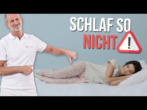 Rückenschmerzen im Schlaf abtrainieren – Geht das?