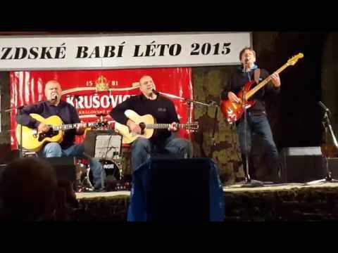 Kočovní herci - František Nedvěd a skupina Tiebreak Babí léto Dolní Újezd