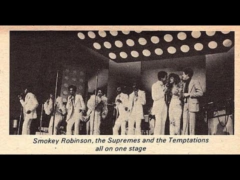 Thumbnail for The Supremes Mary Wilson Jean Terrell and Lynda Laurence with The Temptations. TCB by Lynda Laurence