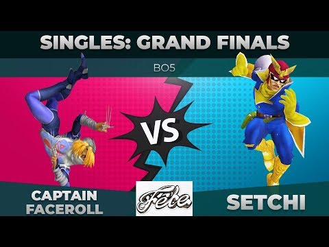 Captain Faceroll vs Setchi - GRAND FINALS: Melee Singles - Fete 2019 | Sheik vs Captain Falcon