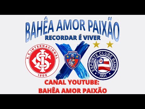 Internacional 0x0 Bahia - 1988 (E.C.Bahia BICampeão Brasileiro)