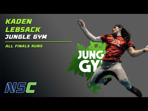 NSC 1st Place Kaden Lebsack | Every Finals Run From Jungle Gym Qualifier | Season 2