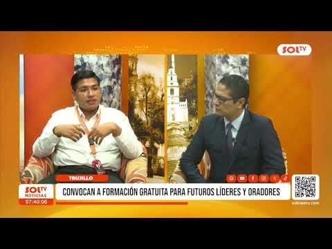 Trujillo: convocan a formación gratuita para futuros líderes y oradores