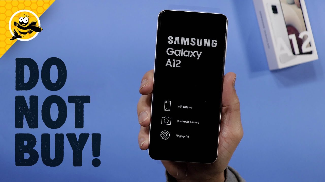 Samsung Galaxy A12 Unboxing and First Impressions - DO NOT BUY!