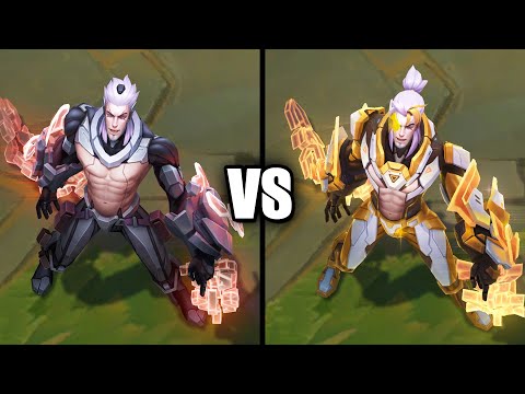 Prestige PROJECT Sylas vs PROJECT Sylas Skins Comparison (League of Legends)