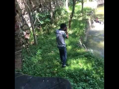 KESERUAN RUBEN IGUN ANWAR NAIK GAJAH