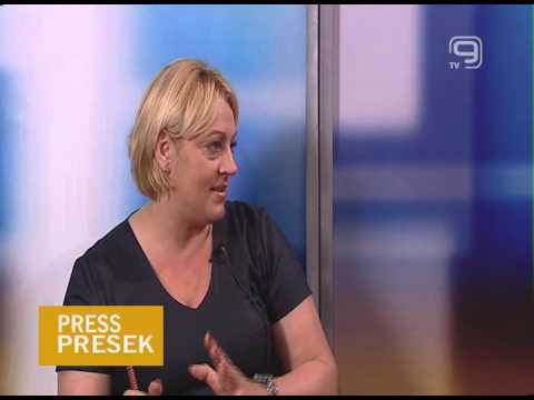 TV KANAL9, NOVI SAD: EMISIJA PRESS PRESEK 17.05.2013.  Biljana Kikić Grujić i Tijana Vučević Ćirović