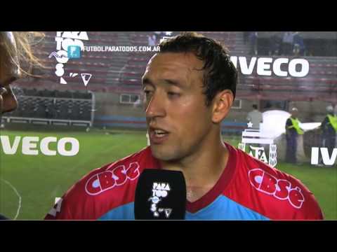 Alemán: "Sirvió para quedarse con los tres puntos".  Arsenal 1 - Gimnasia LP 0. Fecha 13. 2014. FPT