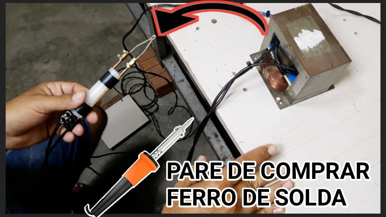 Para de gastar dinheiro com ferro de sol de faça você mesmo seu próprio ferro de solda