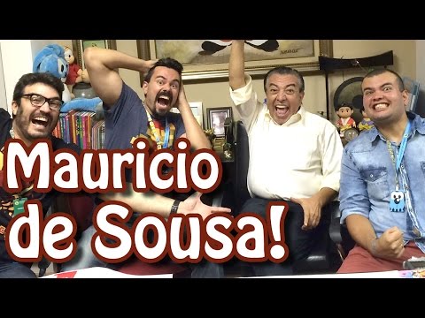 Um papo com Mauricio de Sousa! | Matando Robs Gigantes