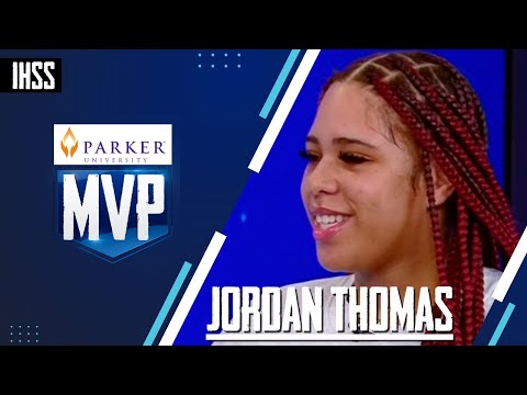 Hebron Post Jordan Thomas - Week 21 Basketball MVP Bobblehead Winner