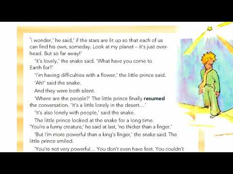 Grade 5 ( The little Prince , pg-103)