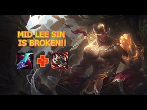 10.23 LEE SIN MID OP!! RAVENOUS HYDRA IS SO BROKEN!? - League of Legends Gameplay