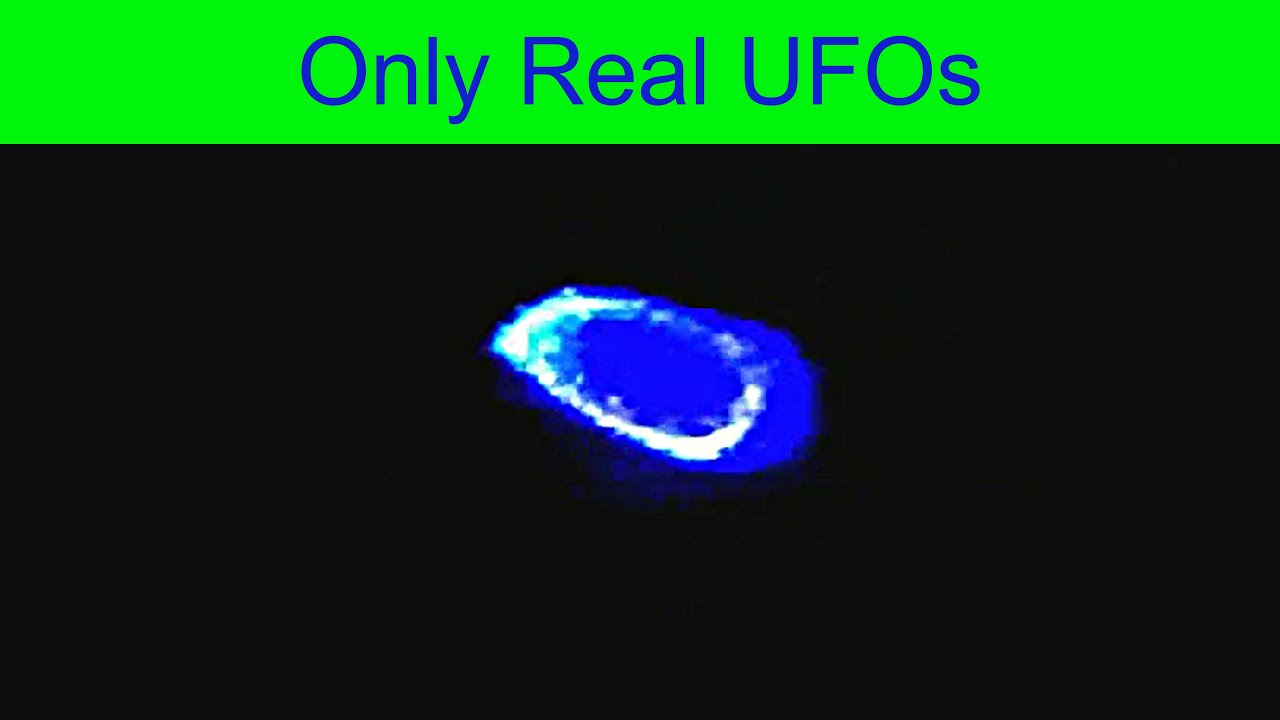 Strange UFO emitting blue light over Albuquerque, New Mexico.
