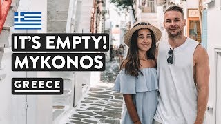 WHAT MYKONOS IS REALLY LIKE! City Center Old Town Mykonos | Greece Travel Vlog