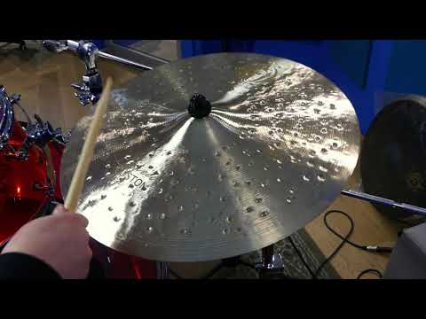 Ride 21" Sweet Custom Gold Logo Sound Demo - Diril Cymbals Italia