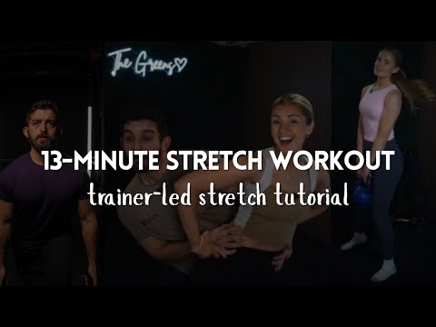 13-Minute Stretch Tutorial | Trainer-Led Workout At Home | GREENFIT