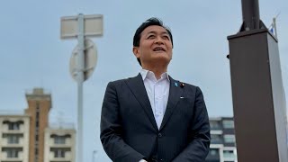 2026.6.5.国民民主党玉木雄一郎代表の桑名駅西口街頭演説後のぶら下がり会見