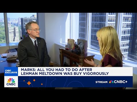 Oaktree Capital's Howard Marks: Valuations right now are high, but not crazy