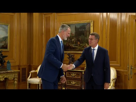 El Rey propone a Feijóo como candidato a la investidura