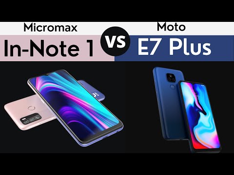 Micromax in 1B  vs Moto E7 Plus Full Comparison Included Price and Features #WarMode