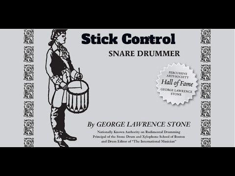STICK CONTROL - Single Beat Combinations ( 1-4 ) by:  George Lawrence Stone